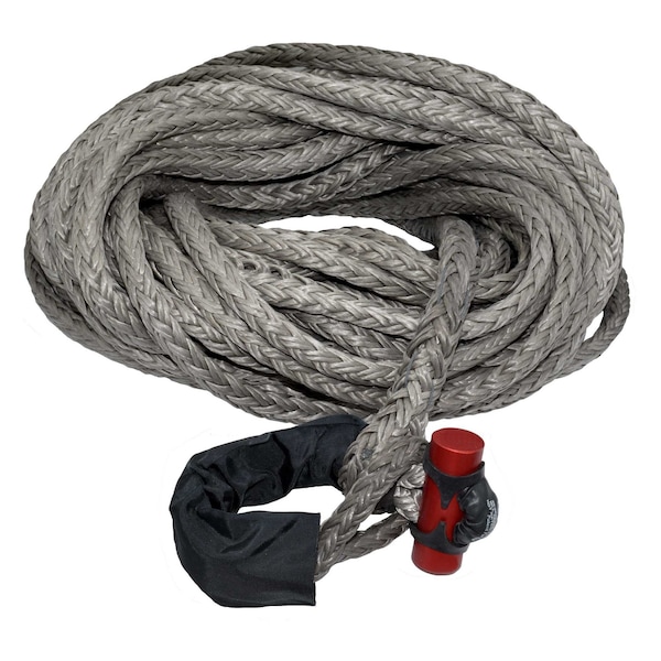 Lockjaw 5/8 in. x 100 ft. 16,933 lbs. WLL. LockJaw Synthetic Winch Line Extension w/Integrated Shackle 21-0625100 - main